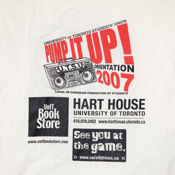 University of Toronto Laundry Bag 2007 Orientation Student Union Pump It Up! - Picture 3 of 8